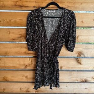 Reformation Deanna wrap dress | XL fits like medium